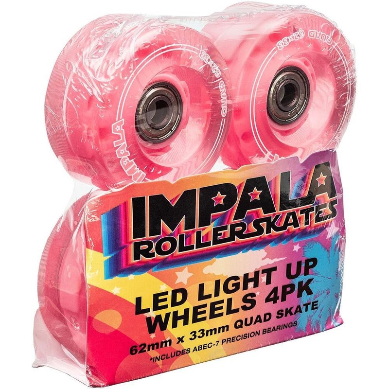 4 PACK IMPALA WHEELS – LIGHT UP