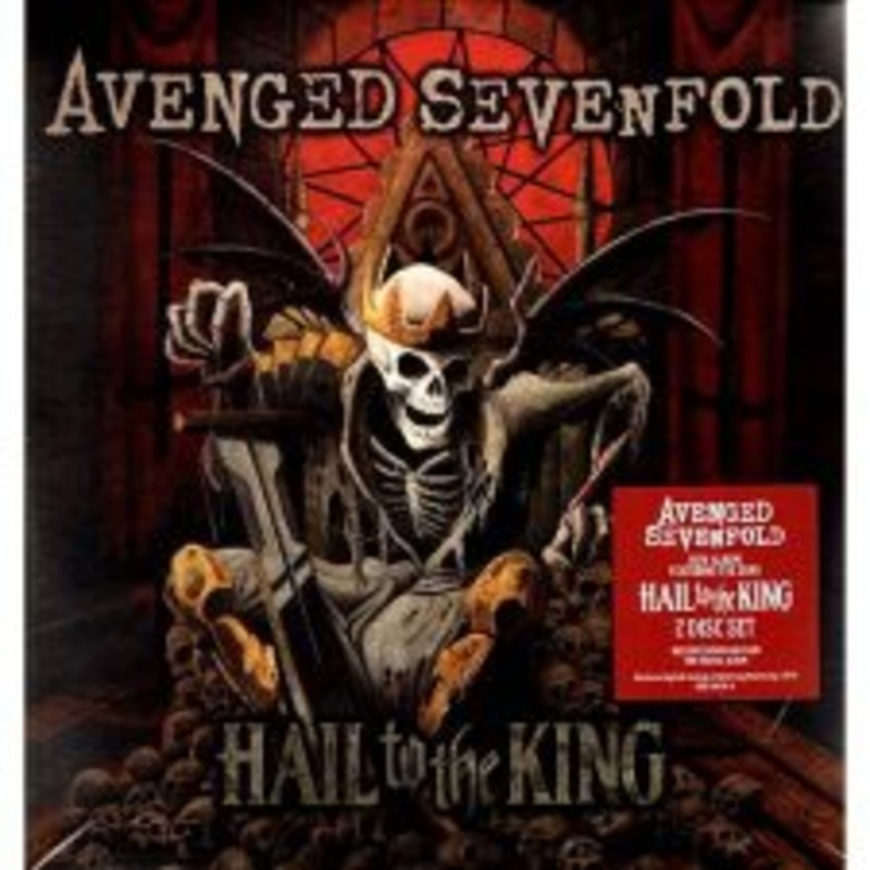 AVENGED SEVENFOLD – HAIL TO THE KING ( 2 disc set)gold colored vinyl limited edition