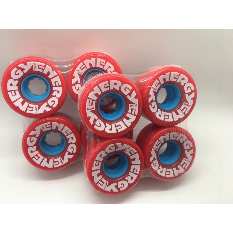 Radar Roller Skate Wheels Red 2 packs of 4
