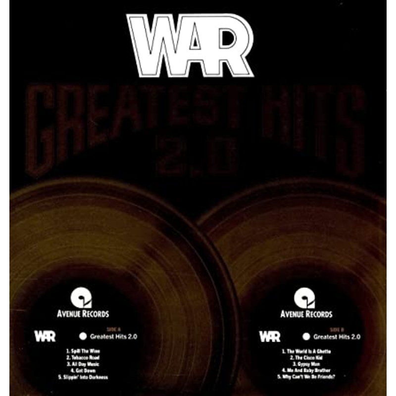WAR GREATEST HITS 2.0  ( 2-LP SET)