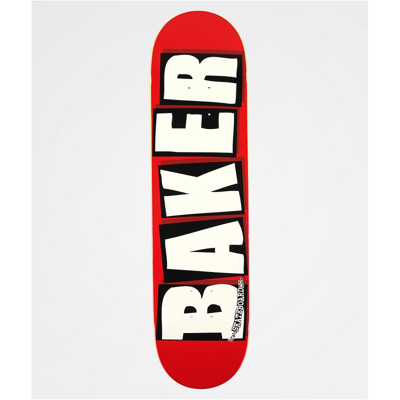 Baker Brand Logo White Deck|8.0|8.125|8.25|8.5