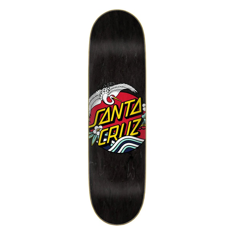 Santa Cruz Skateboard Deck Crane Dot LG 7 Ply Birch 8.5in x 32.2in