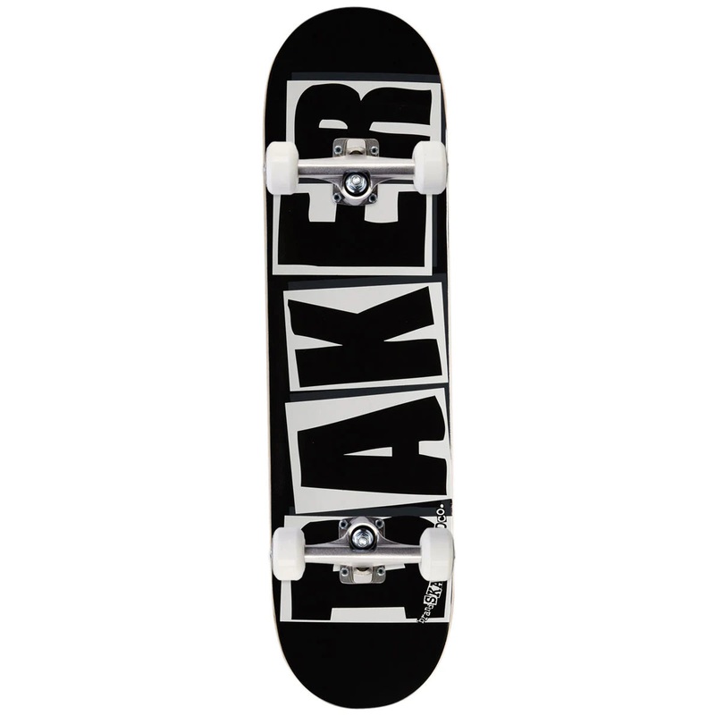 Baker Brand Logo Skateboard Complete – Black/White – 8.25