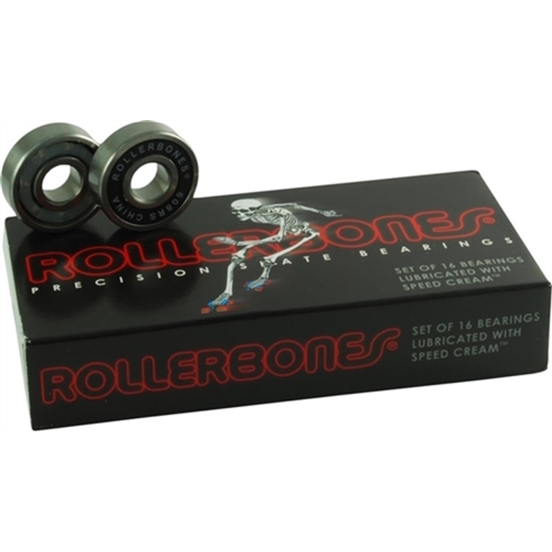 ROLLERBONES PRECISION SKATE BEARINGS (SET OF 16 bearings)