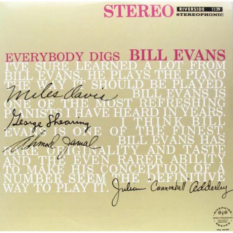 BILL EVANS – EVERYBODY DIGS