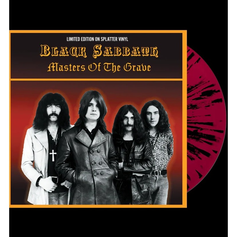 BLACK SABBATH – MASTERS OF THE GRAVE (limited edition on splatter vinyl)