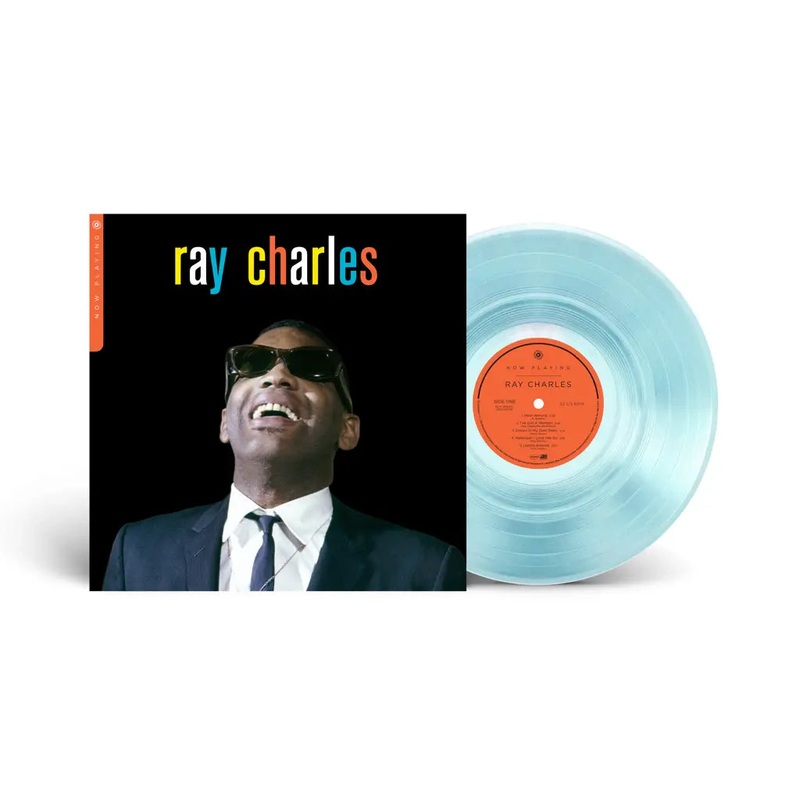 RAY CHARLES – NOW PLAYING  (ON TRANSPARENT SOUL BLUE VINYL)