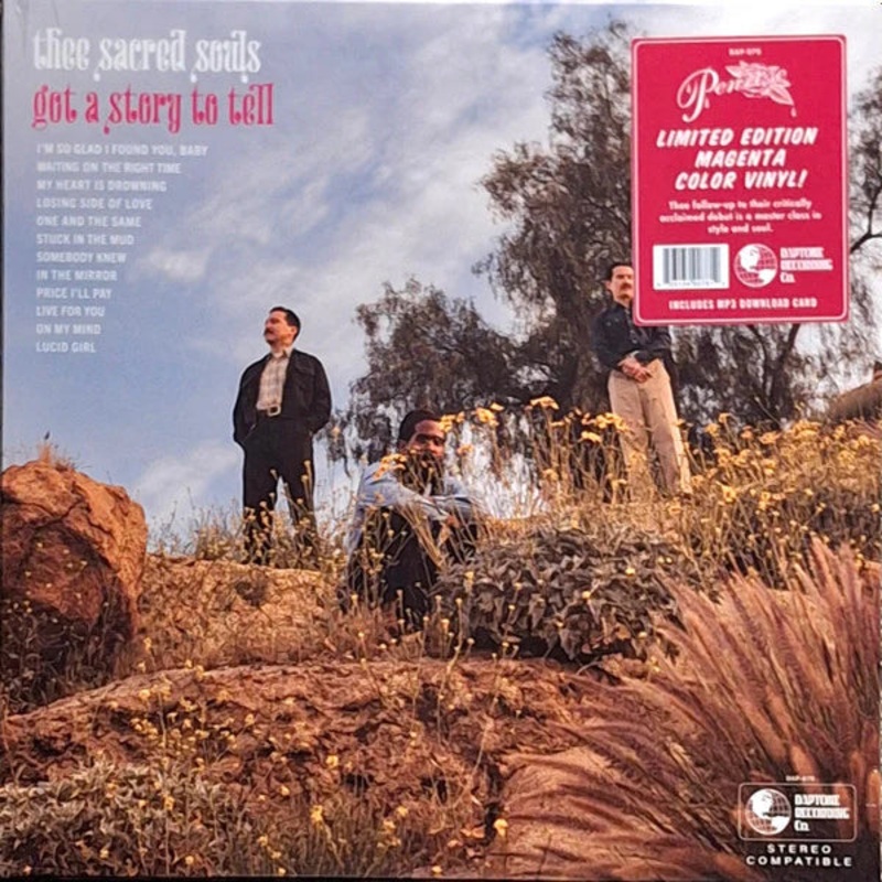THEE SACRED SOULS – GOT A STORY TO TELL  (Limited edition magenta color vinyl)
