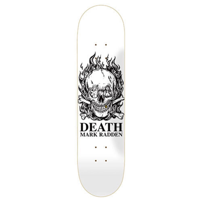 DEATH SKATEBOARDS: Mark Radden (Radman) Skull Girls 8, 8.5