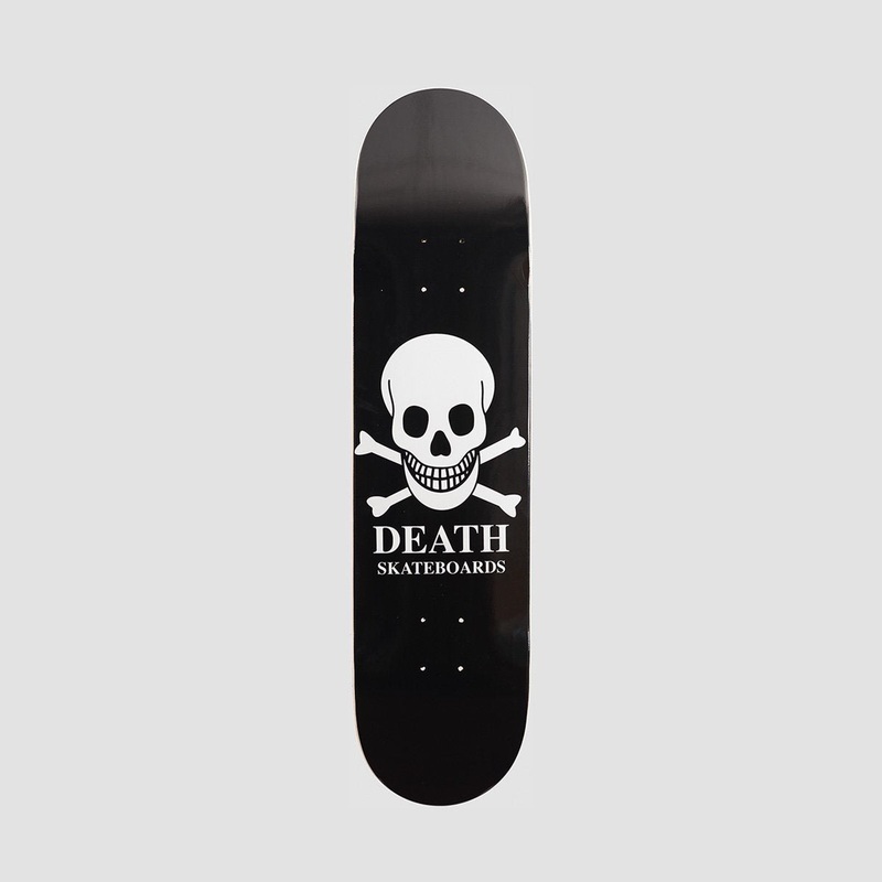 DEATH SKATEBOARDS: OG SKULL BLACK 7.75, 8, 8.375, 8.5, 8.75