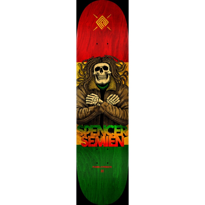 Powell Peralta Spencer Semien Dreads Skateboard Deck – 8 X 31.45