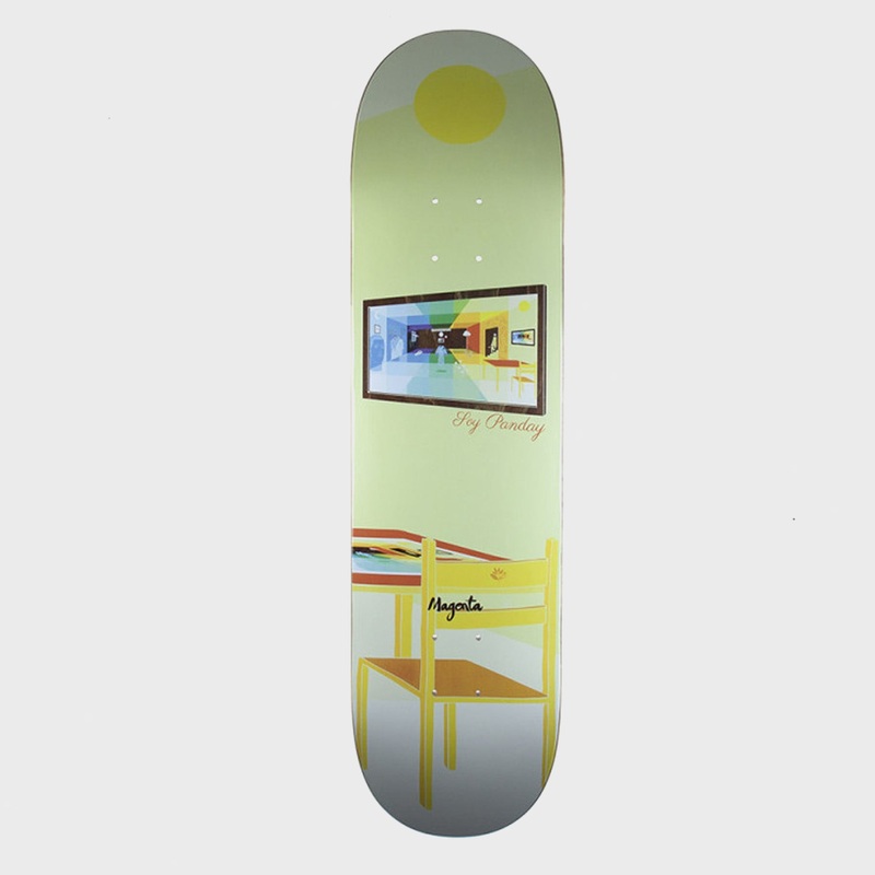 Magenta Skateboards – 8.0 Soy Panday Sleep Skateboard Deck