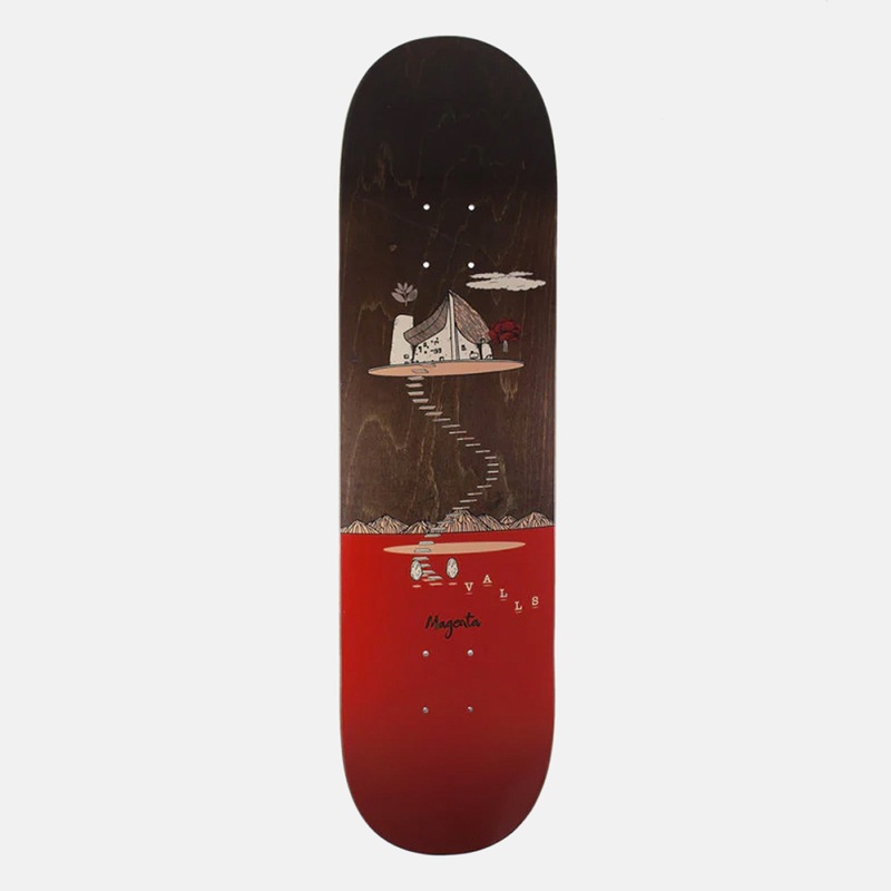Magenta Skateboards – 8.5 Leo Valls Landscape Deck