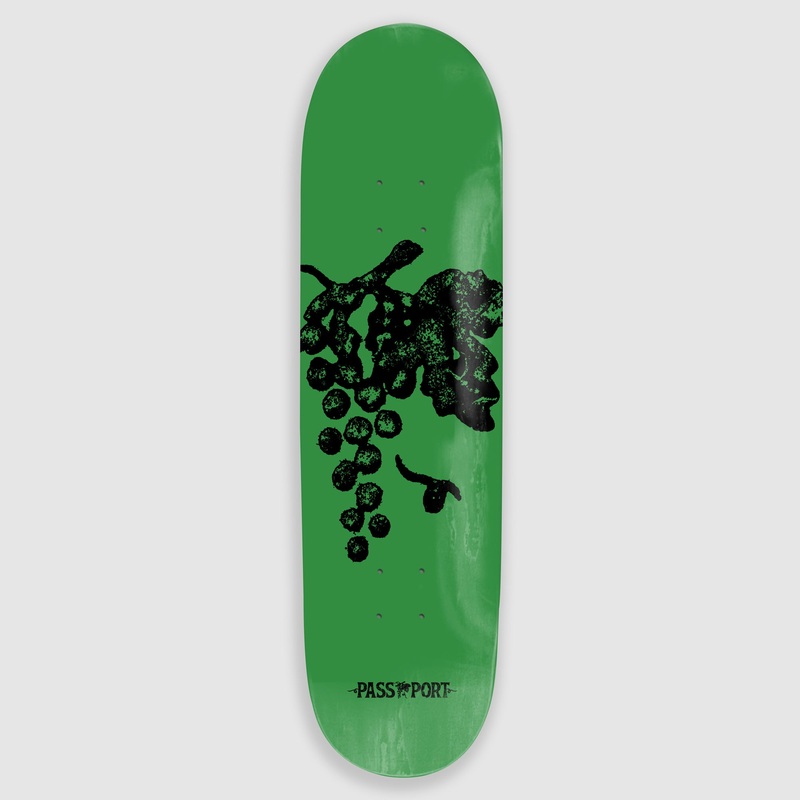 Pass Port Skateboards – 8.0 Life Of Leisure Grapes Skateboard Deck