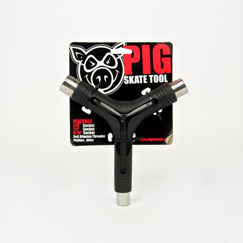 Pig Wheels – Skate Tool – Solid Black