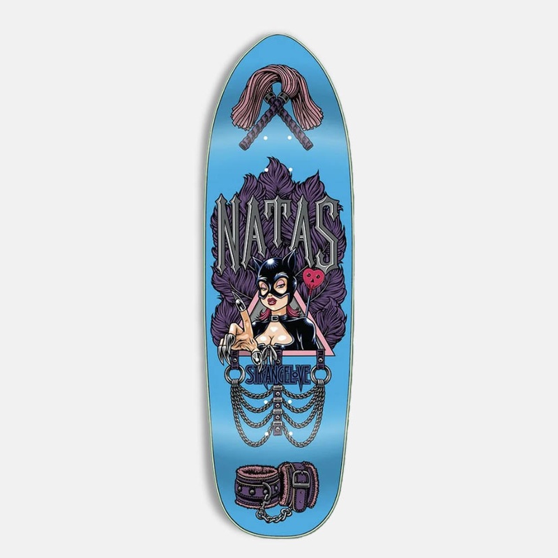 StrangeLove – 10.0 Natas Kaupas Skateboard Deck – Blue