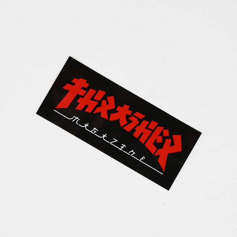 Thrasher Magazine – 6 Godzilla Sticker – Black