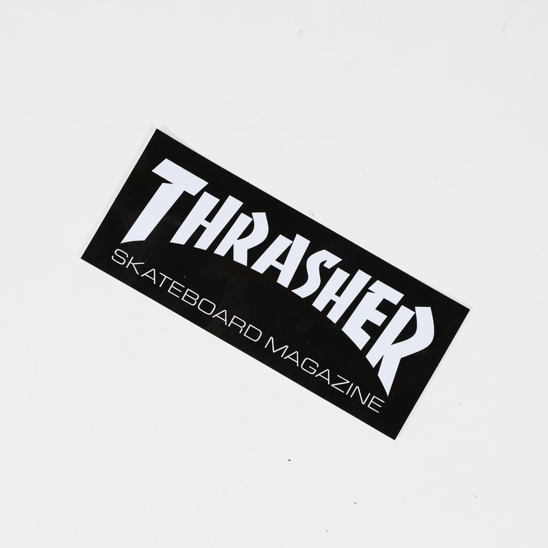 Thrasher Magazine – 6 Skate Mag Medium Sticker – Black
