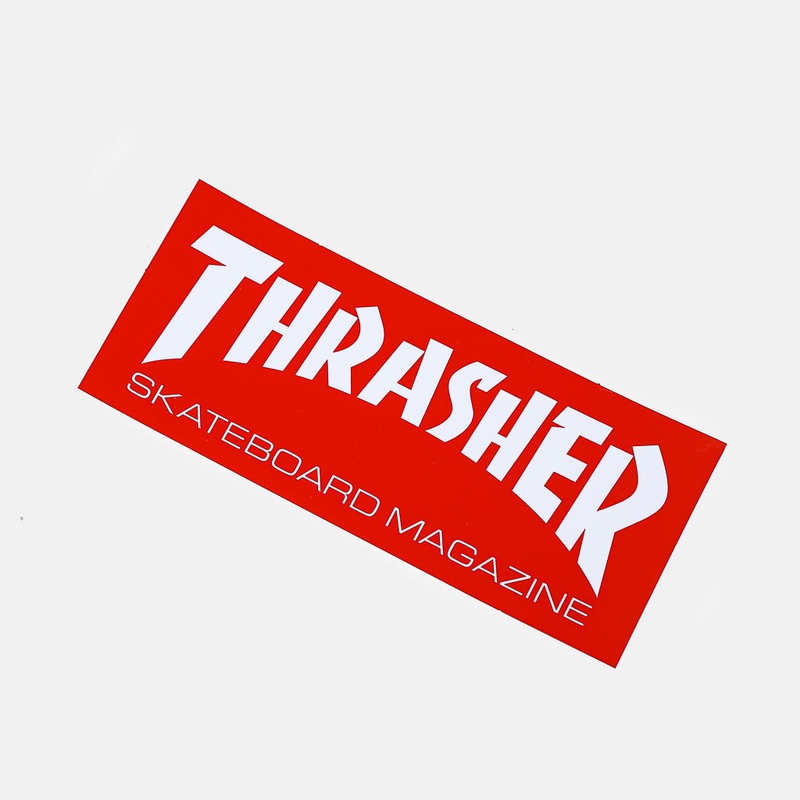Thrasher Magazine – 6 Skate Mag Medium Sticker – Red