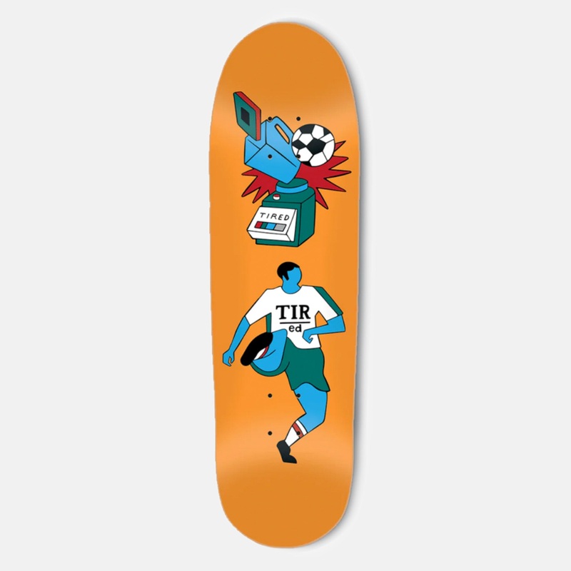 Tired Skateboards – 8.75 Blender Shaped Skateboard Deck