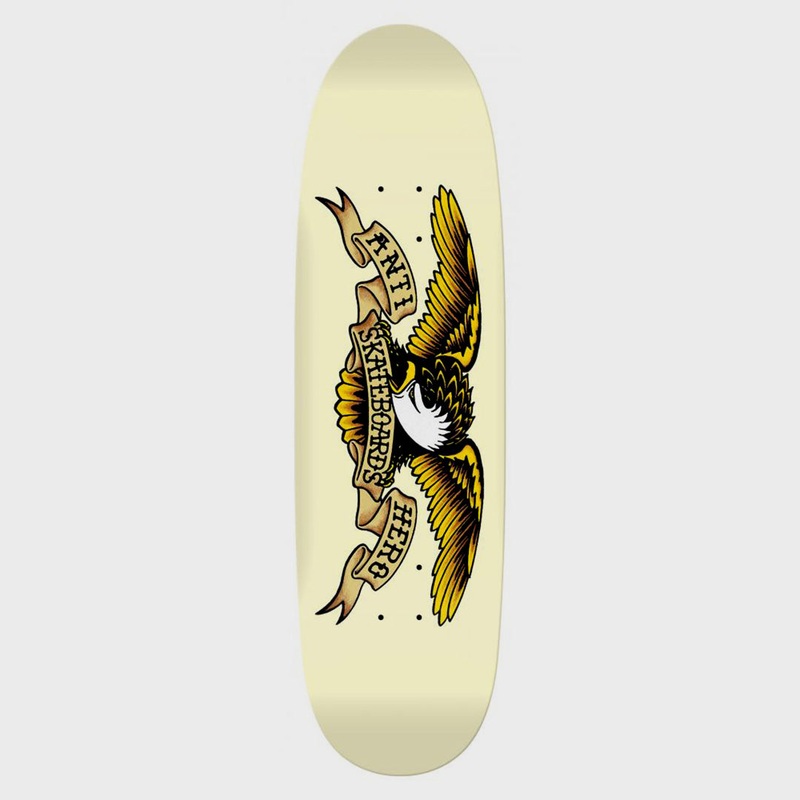 Anti Hero Skateboards – 9.18 Shaped Eagle Huffer Skateboard Deck