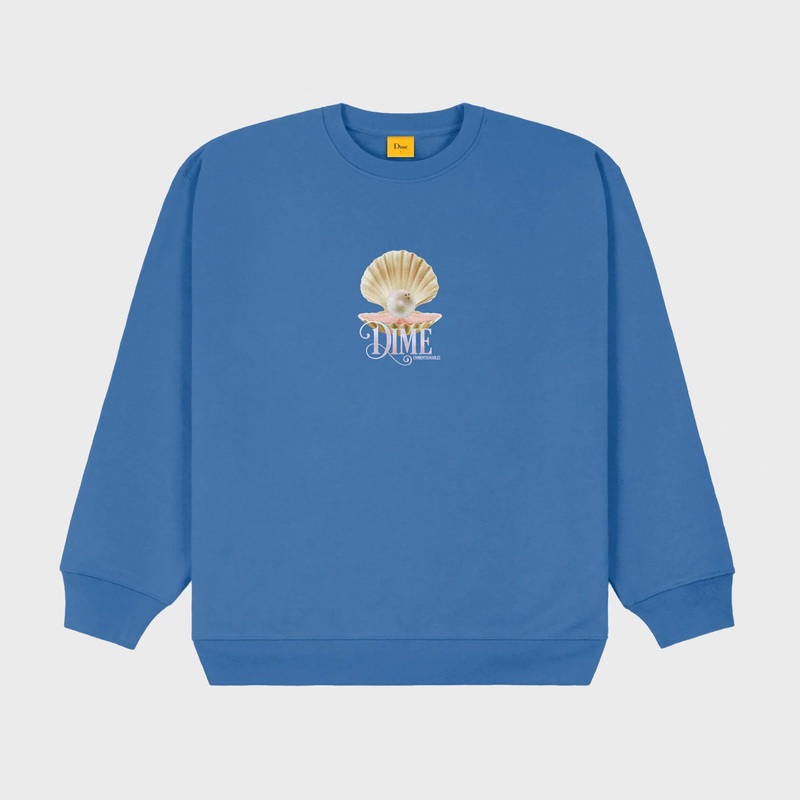 Dime MTL – Unmentionables Crewneck Sweatshirt – Blue