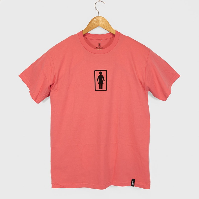 Girl Skateboards – OG Girl Boxed T-Shirt – Coral