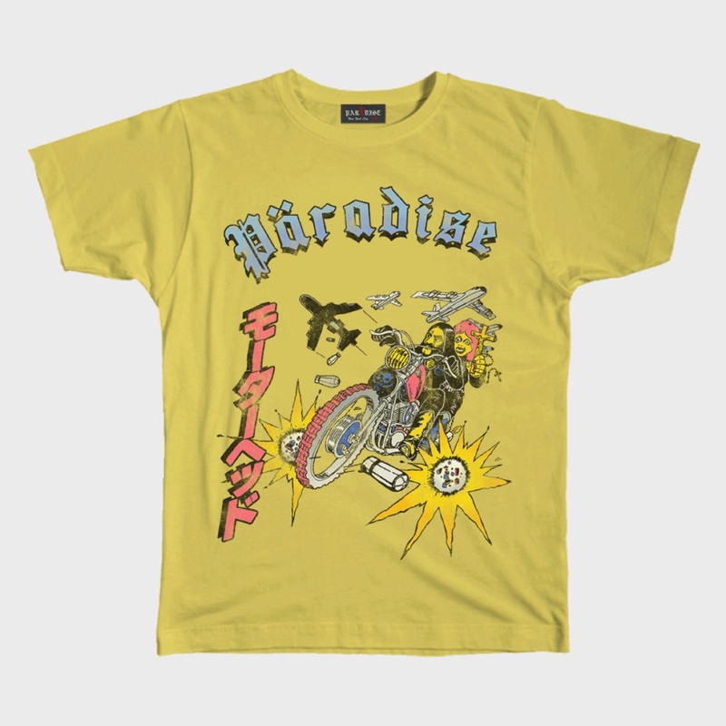 Paradise NYC – Saint Lemmy T-Shirt – Yellow