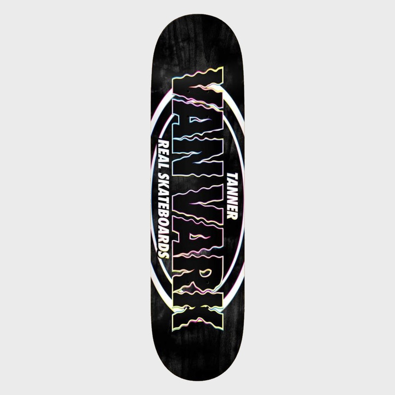 Real Skateboards – 8.38 Tanner Van Vark Oval Skateboard Deck
