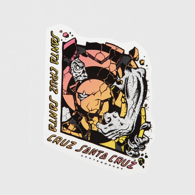 Santa Cruz – 6 Rob Roskopp Break Sticker – Multi