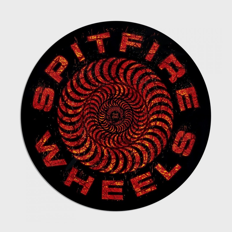 Spitfire – 5 Embers Spitfire Wheels Sticker