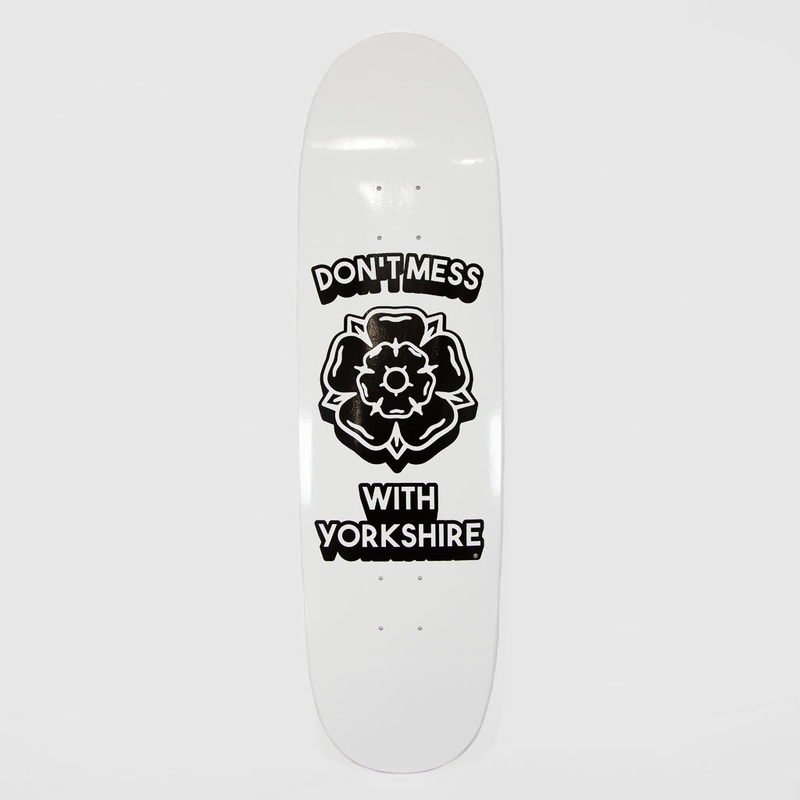Welcome Skate Store – 8.75 DMWY Chucky Egg Skateboard Deck (High Concave) – White Dipped