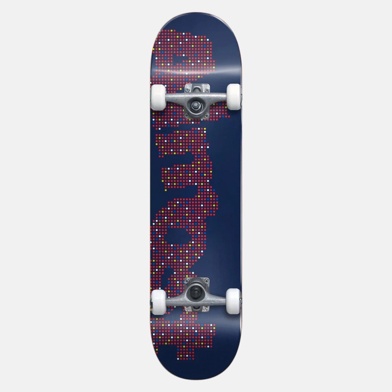 Almost Skateboards – 8.0 Dot Logo First Push Complete Skateboard – Navy