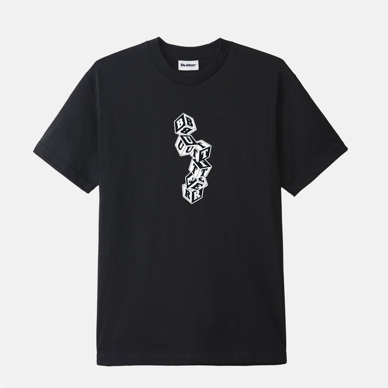 Butter Goods – Cubes T-Shirt – Black