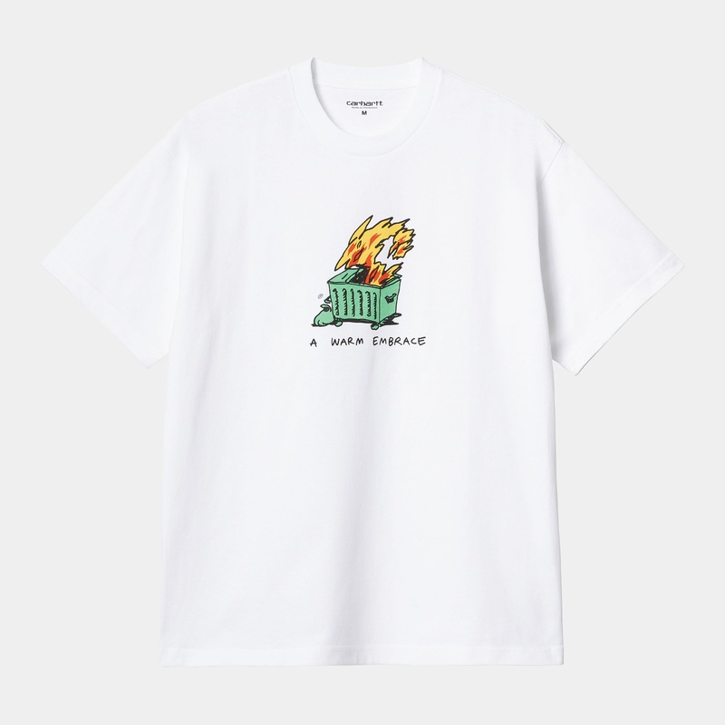 Carhartt WIP – Warm Embrace T-Shirt – White