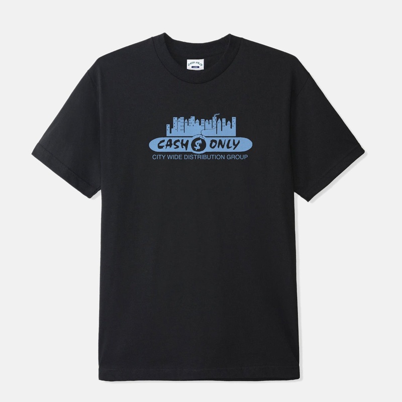 Cash Only – Skyline T-Shirt – Black
