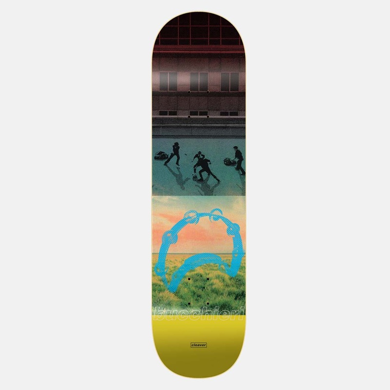 Cleaver Skateboards – 8.5 Diego Bucchieri Tambourine Skateboard Deck