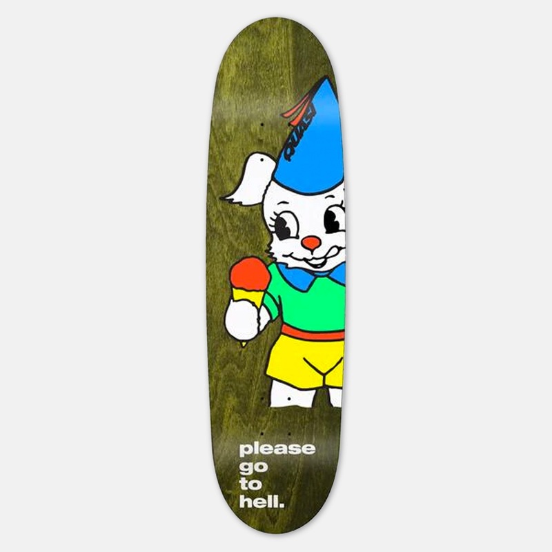 Quasi Skateboards – Egg Shaped 9.0 Go To Hell Skateboard Deck