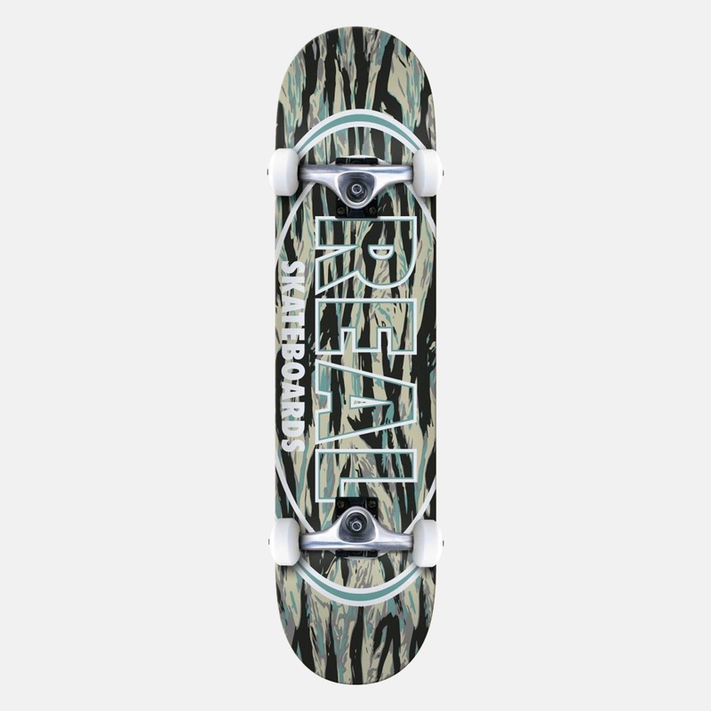 Real Skateboards – 8.0 Stealth Oval Complete Skateboard