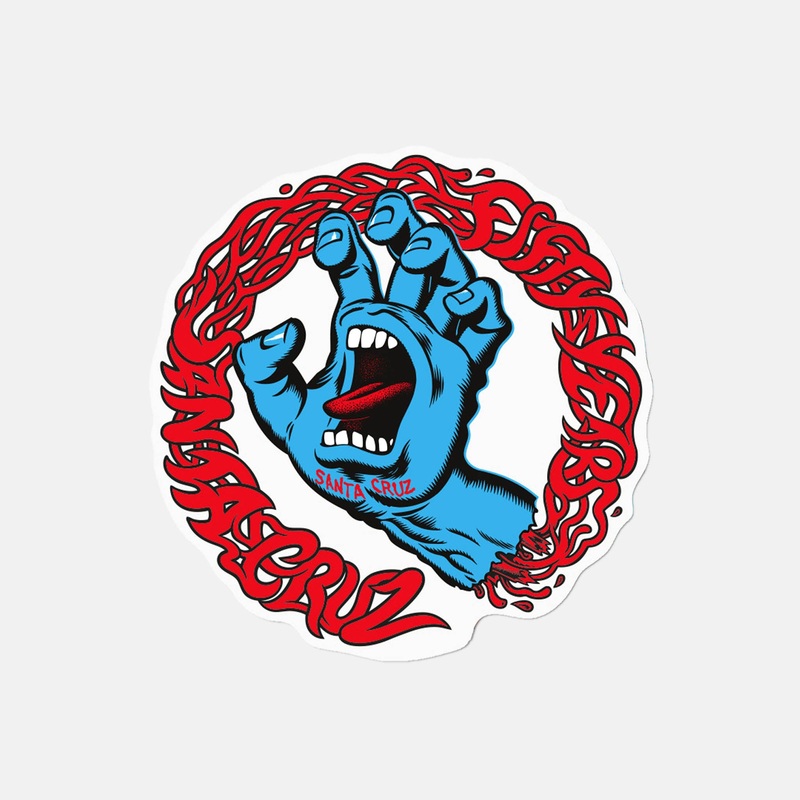 Santa Cruz – 4 Screaming 50 Sticker – Multi