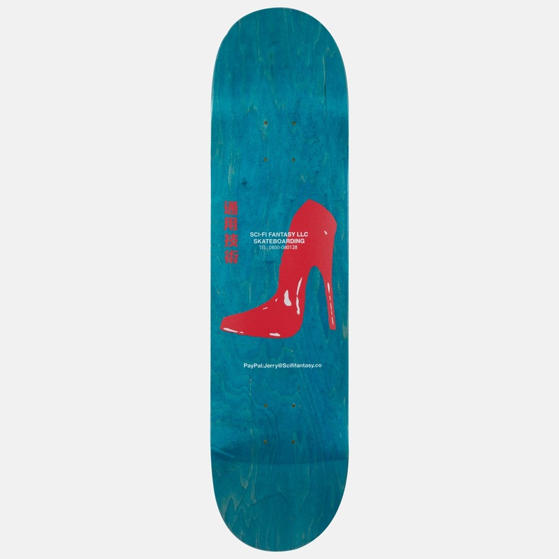 Sci-Fi Fantasy – 8.25 Jerry Hsu PayPal Skateboard Deck