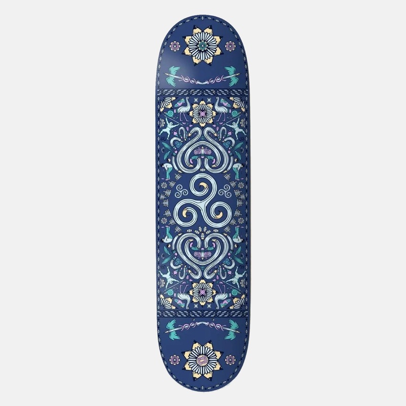 The Drawing Boards – 8.0 Spiral Skateboard Deck