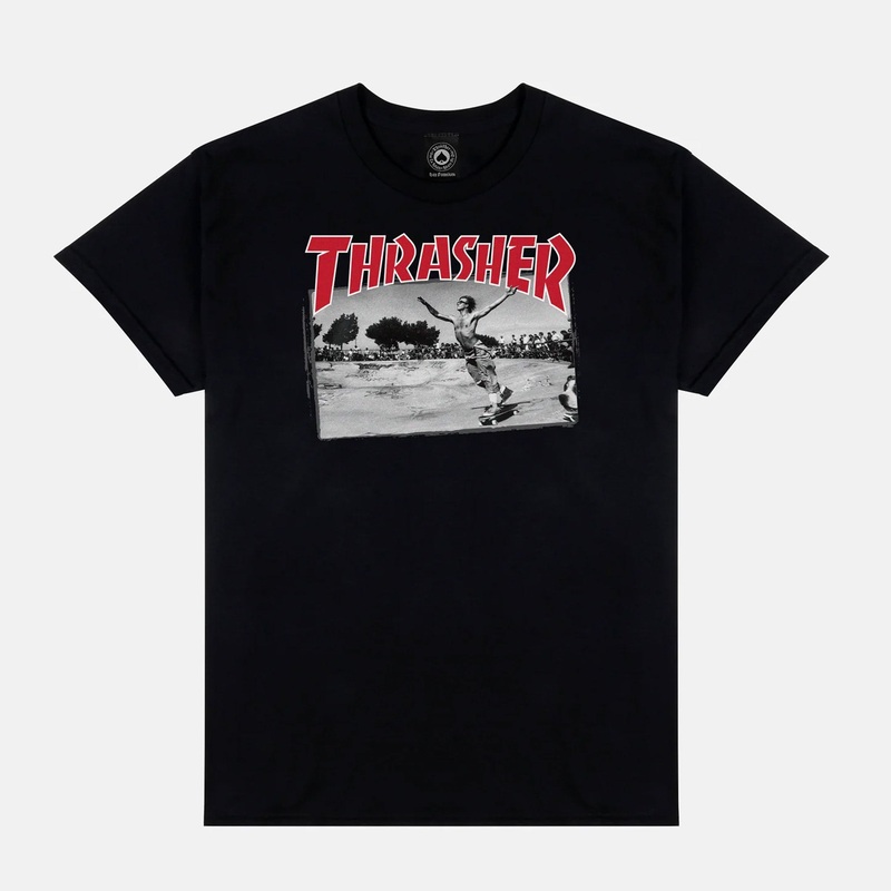 Thrasher Magazine – Jake Dish T-Shirt – Black