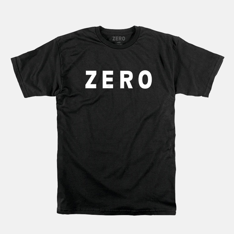 Zero Skateboards – Army T-Shirt – Black