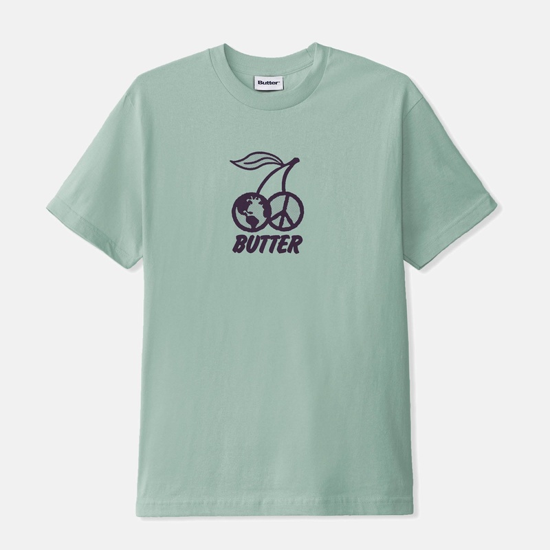 Butter Goods – Cherry T-Shirt – Ice