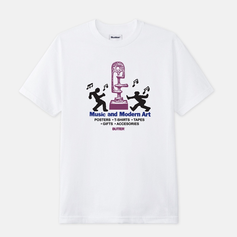 Butter Goods – Gallery T-Shirt – White