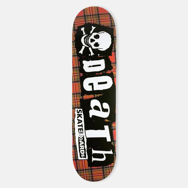 Death Skateboards – 8.0 Tartan Punk Deck