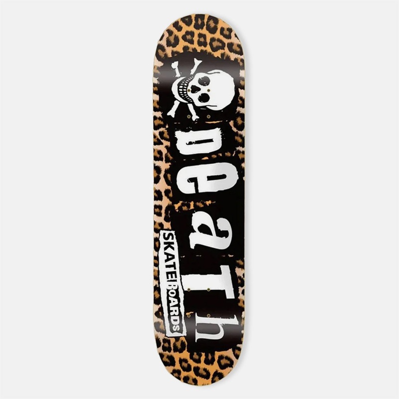 Death Skateboards – 8.1 Leopard Punk Deck