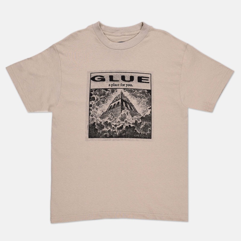 Glue Skateboards – A Place For You T-Shirt – Sand
