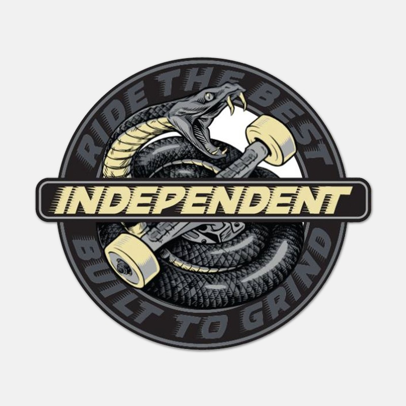 Independent Trucks – 5 Speed Snake Sticker – Multi